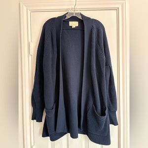 Evys Tree Size Small Cardigan in Navy